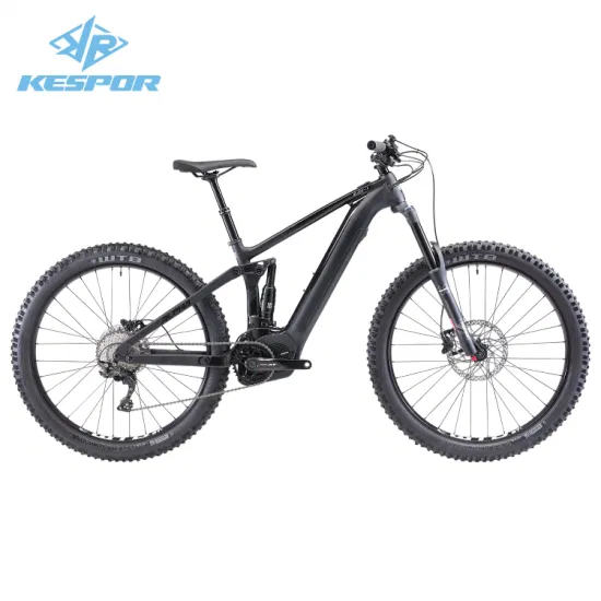 OEM de alta qualidade por atacado 27,5/29 Polegadas 36V 250W/500W Motor de acionamento médio Mountain Bike bicicleta elétrica com estrutura de fibra de carbono