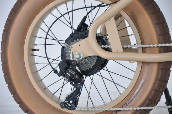20*4.0 pneu gordo montanha masculina e bicicleta elétrica com estrutura de alumínio pendulares E