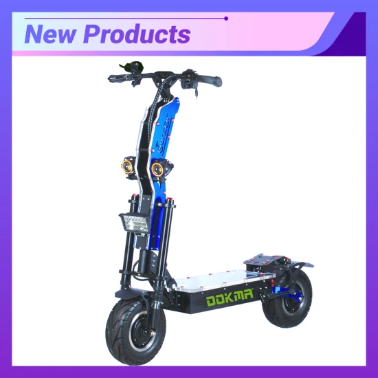 [Novo lançamento] Dokma 72V Dtoursor Dual Motor off Road Scooter Elétrica 8000W Dobrável Escooter Mobilidade Scooter Elétrica Motocicleta Escooter